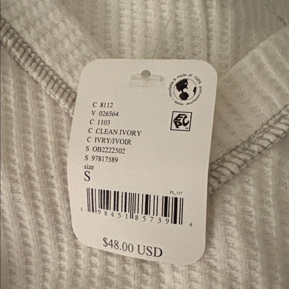 Free People We the free clean Ivory Small - Picture 4 of 4